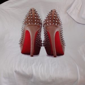 White T-Shirt Red Bottom Shoes Sz 3XL Cotton Short Sleeve